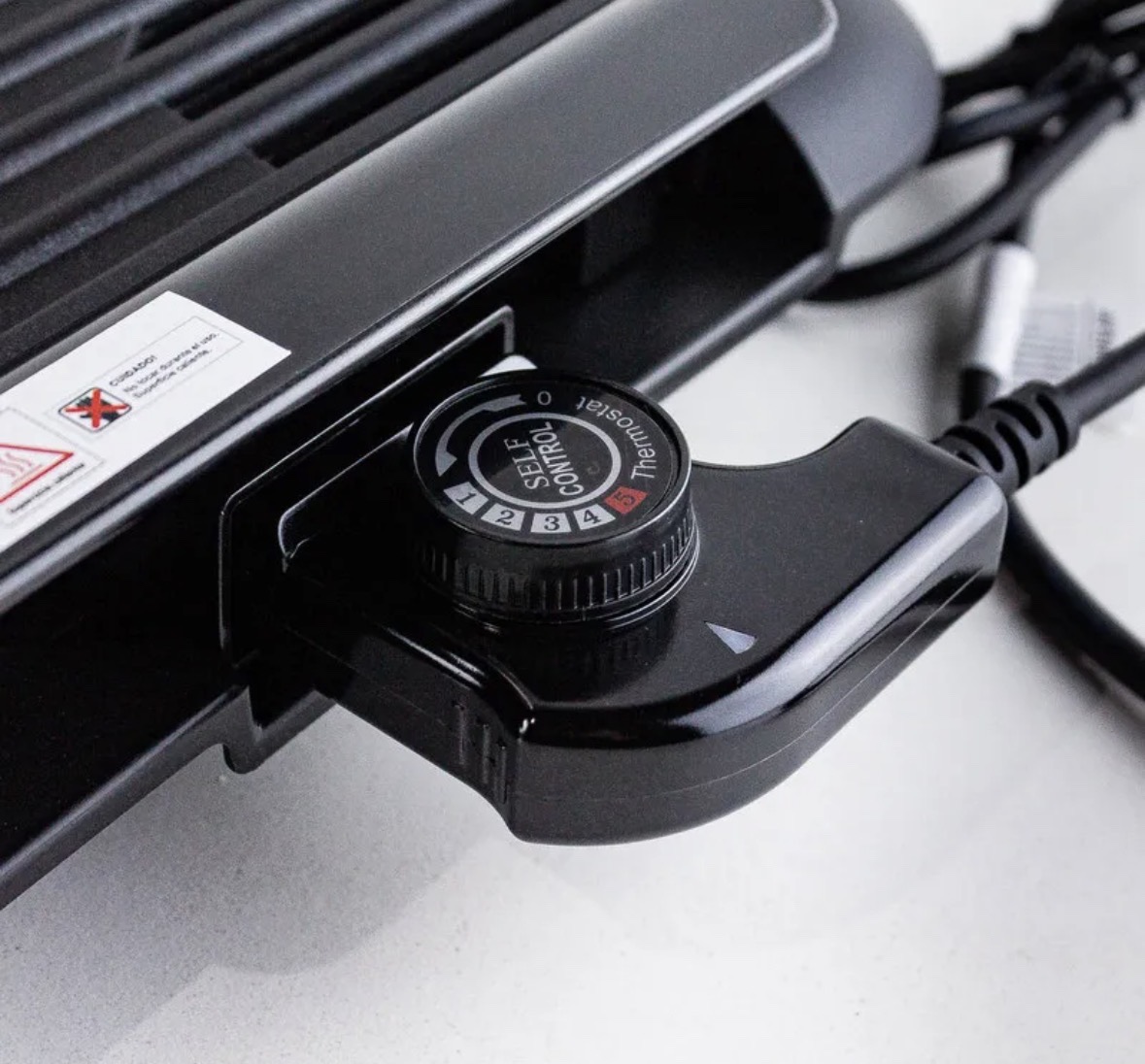 Control de temperatura de la parrilla